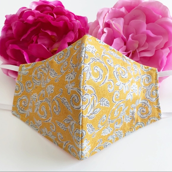 3 for $25 Triple Layer Handmade Face Mask - Picture 2 of 5